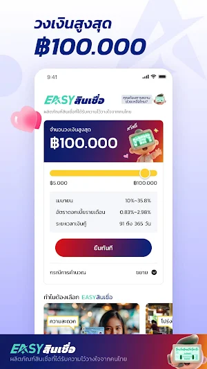 EASY สินเชื่อ- Digital Lending Screenshot 0
