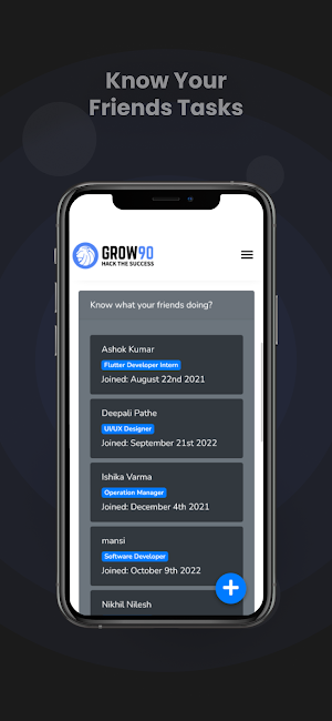 Grow90: Todo App Screenshot 0