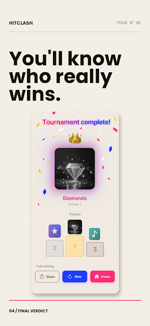 HitClash: Music Battle Bracket Screenshot 3