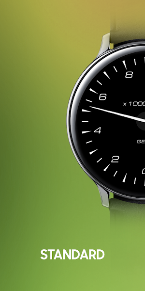 R6 Tachometer Watch Face Screenshot 1