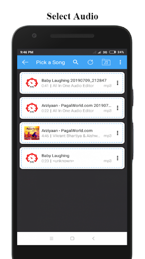 Audio converter : All in one c Screenshot 2