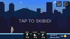 Skibidi Monster Parkour Run Screenshot 0