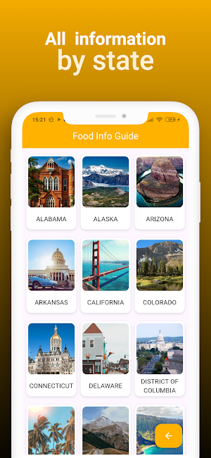 Food Benefits. Info Guide Screenshot 2