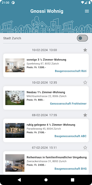 Gnossi Wohnig Screenshot 0