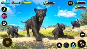 Wild Panther Family Life Games Screenshot 0