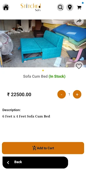 Sofa design Screenshot 1