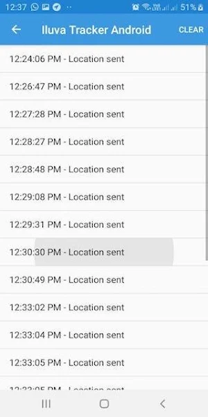 Iluva Tracker Android Screenshot 1