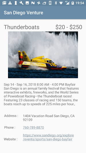 San Diego Venture Screenshot 1