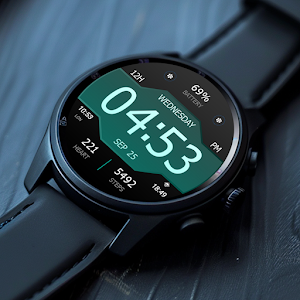 Key WF43 Digital Watch Face Screenshot 2