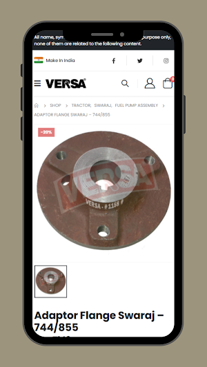 Versa Tractor Parts Screenshot 3