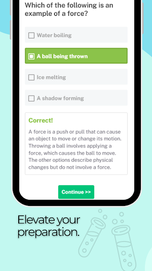 AZSCI Practice Test Screenshot 3