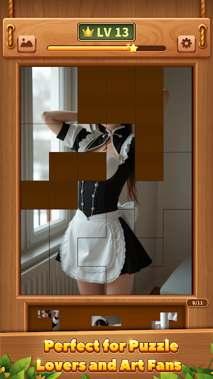 Jigsaw puzzle-Sweet Girl Screenshot 2