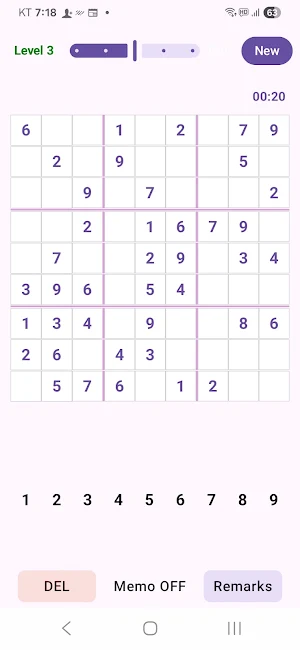 Sudoku Number Game Screenshot 0