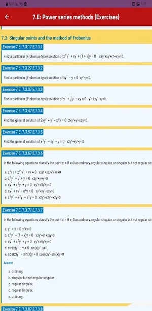 Differential Equations Screenshot 1