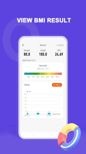 BMI Manager Screenshot 0