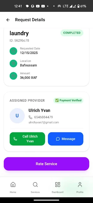 HomeAide Services Screenshot 0