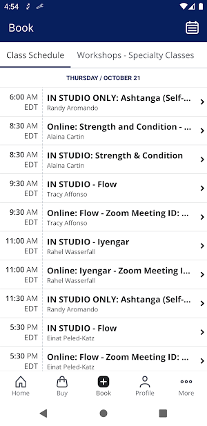 Artemis Yoga Screenshot 1