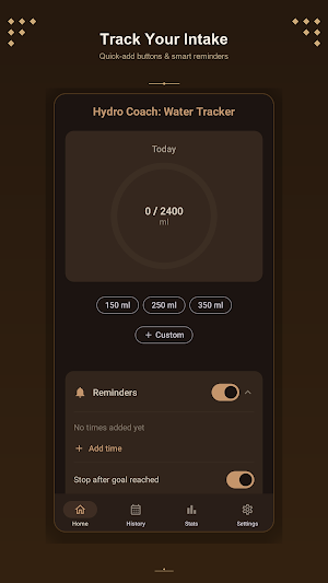 Hydro Coach: Water Tracker Screenshot 1