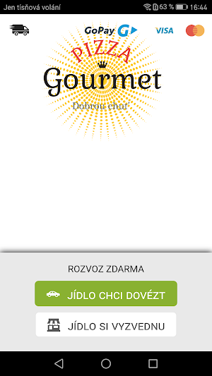 Pizza Gourmet Nehvizdy Screenshot 0