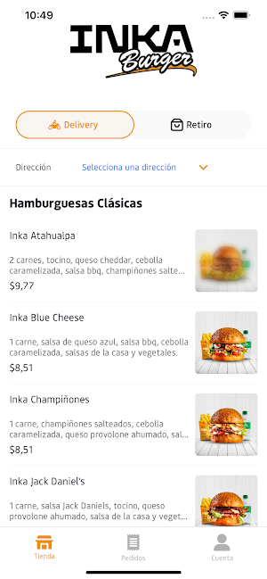 Inka Burger Ecuador Screenshot 0