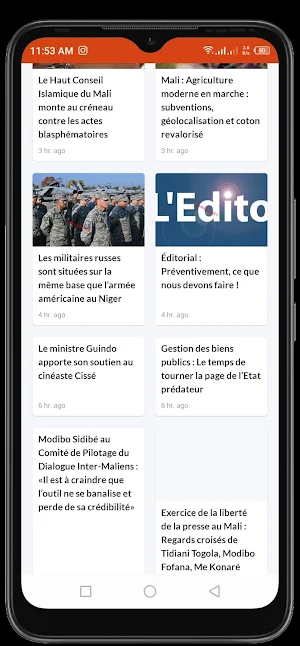 Mali Actualités et infos Screenshot 1