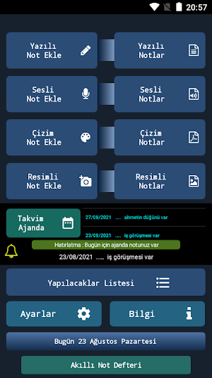 Not Defteri Screenshot 0