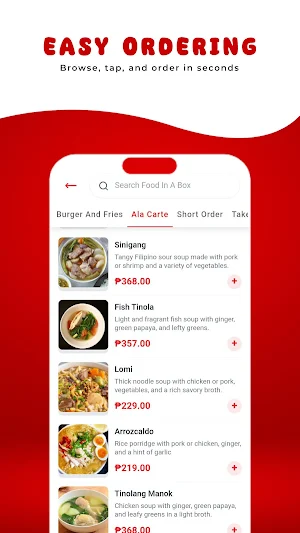 BizEats Screenshot 1