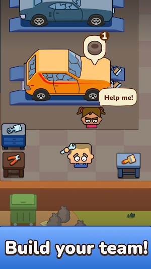 Idle Car Fix: Tycoon Game Screenshot 2