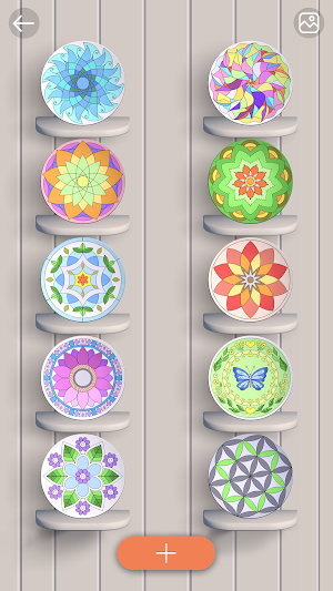 Coloring Plates: adults games Screenshot 0