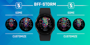 BFF63- Neon Art Skull colorful Screenshot 3