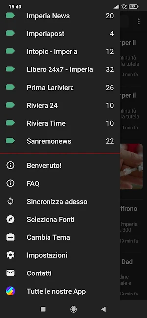 Imperia notizie Screenshot 1