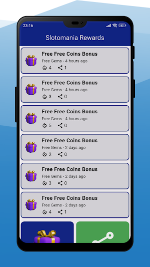 Slotomania Rewards Screenshot 2