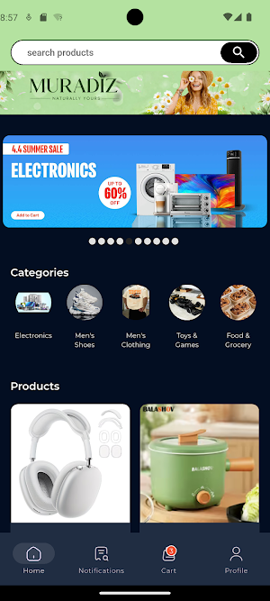 Muradiz: Online Shopping Screenshot 0