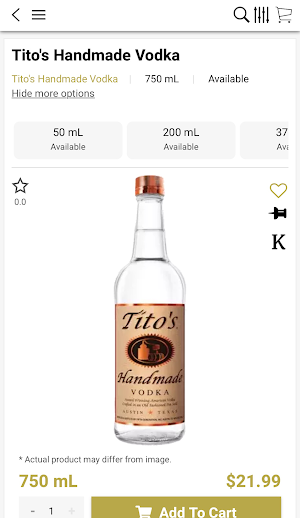 HILLS WINE & SPIRITS Screenshot 3
