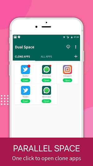 Dual Space - Parallel Space Screenshot 2