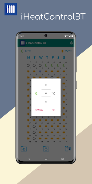 iHeatControlBT Screenshot 1