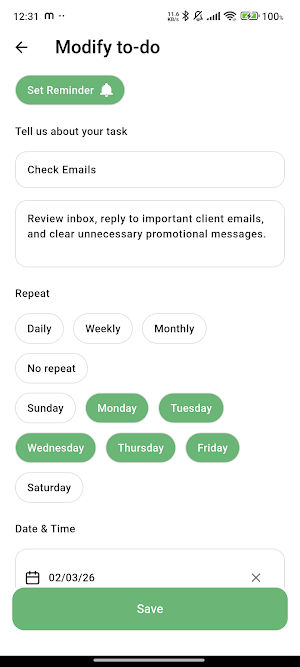 Routina Daily Routine List Screenshot 2