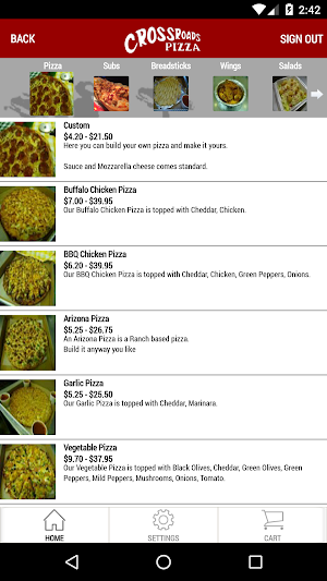 Crossroads Pizza Screenshot 2