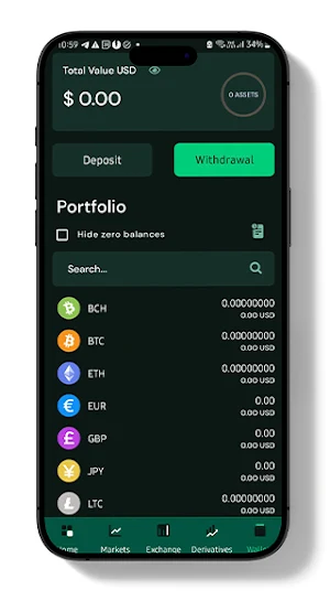 Blockkoin exchange Screenshot 1