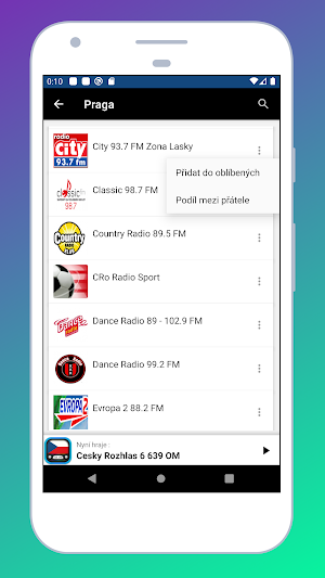 Radio Czech Republic + Czechia Screenshot 2