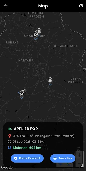 Track My Rides Screenshot 2