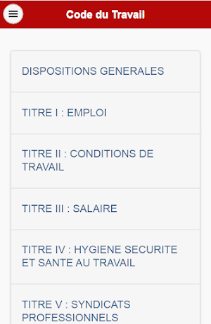 Code du Travail Ivoirien Screenshot 0
