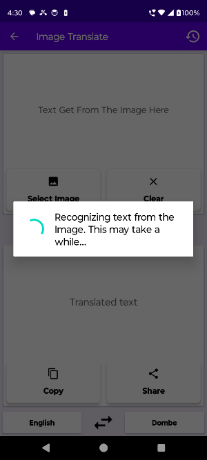 English To Dombe Translator Screenshot 3