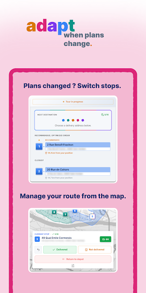 ATEQO • Delivery Route Planner Screenshot 3