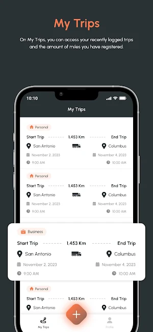 My Biz Miles Screenshot 1