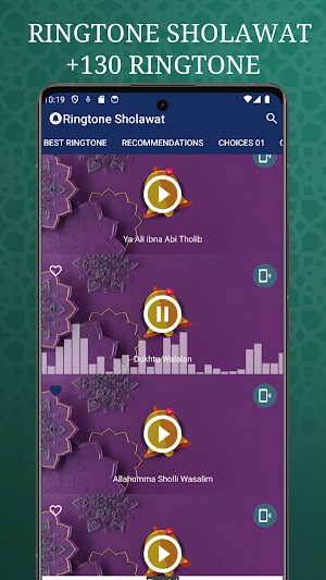 Ringtone Sholawat Merdu 2024 Screenshot 2