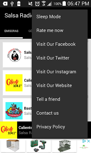 Salsa Radio Stereo Screenshot 3