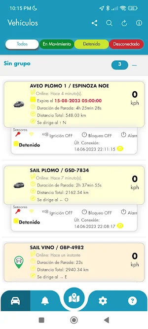 Monitoreo Satelital Screenshot 1