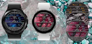 Scratched21 Watch Face Wear OS Screenshot 1