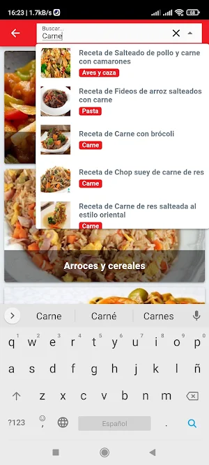 Recetas de Cocina China Screenshot 3